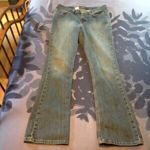 Women's Carhartt Traditional Fit Bootcut Jeans Pants Distressed 10 x 34